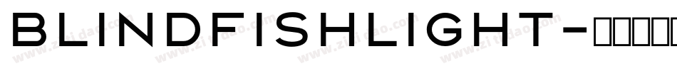 BlindfishLight字体转换
