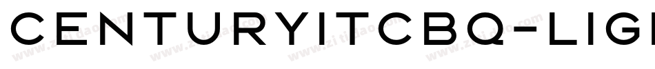 CenturyITCBQ-Light字体转换