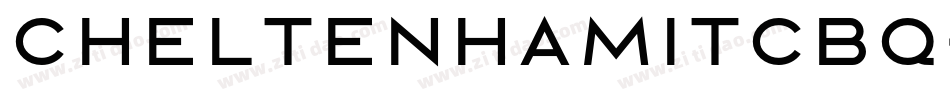 CheltenhamITCBQ-Light字体转换