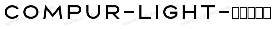 Compur-Light字体转换