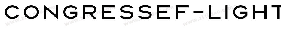 CongressEF-Light字体转换
