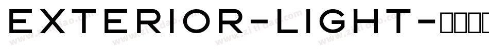 Exterior-Light字体转换