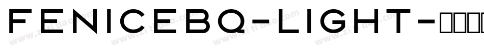 FeniceBQ-Light字体转换
