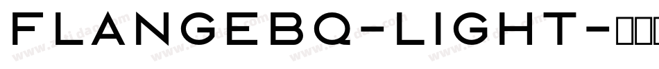 FlangeBQ-Light字体转换