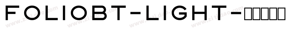 FolioBT-Light字体转换