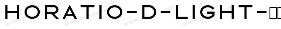 Horatio-D-Light字体转换