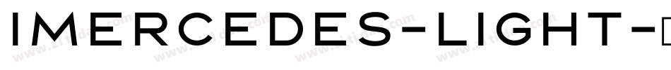 Imercedes-Light字体转换