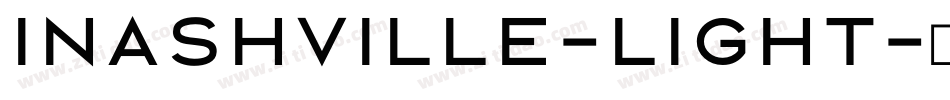 Inashville-Light字体转换