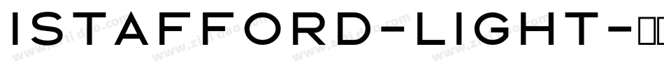 Istafford-Light字体转换