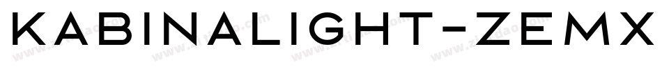 KabinaLight-Zemx字体转换