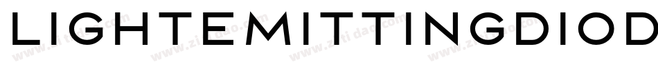 LightEmittingDiodes字体转换