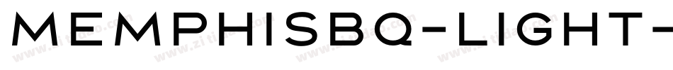 MemphisBQ-Light字体转换