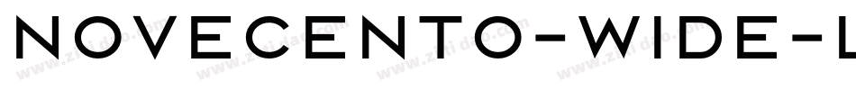 Novecento-wide-Light字体转换