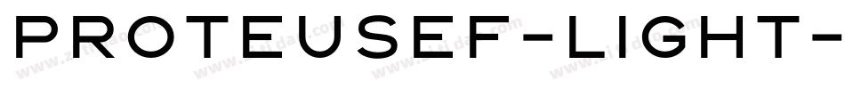 ProteusEF-Light字体转换