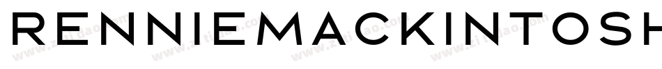 RennieMackintoshITC-Light字体转换