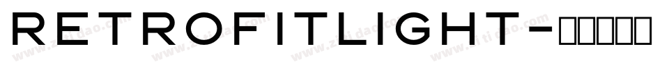 RetrofitLight字体转换