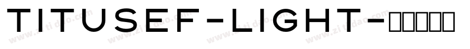 TitusEF-Light字体转换