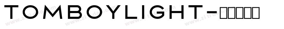 TomboyLight字体转换