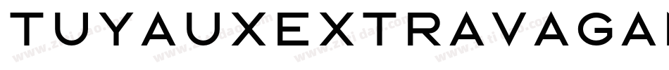 TuyauxExtravagantLight字体转换