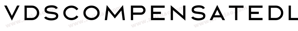 VdsCompensatedLightItalic-rJeA字体转换