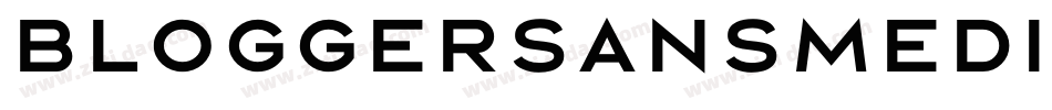 BloggersansMedium-Zawq字体转换