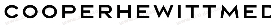CooperhewittMedium-Leay字体转换