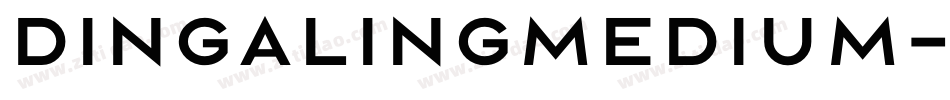 DingalingMedium字体转换