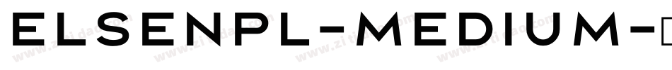 ElseNPL-Medium字体转换