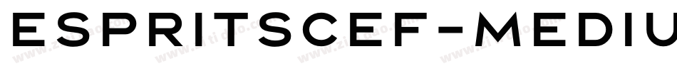 EspritSCEF-Medium字体转换
