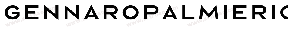Gennaropalmiericursive3DMedium-Roxe字体转换