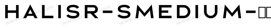 HalisR-SMedium字体转换
