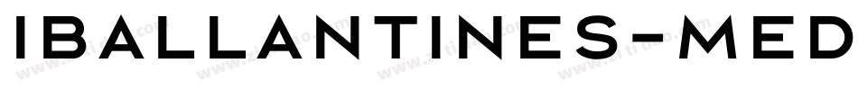 Iballantines-Medium字体转换