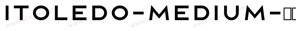 Itoledo-Medium字体转换
