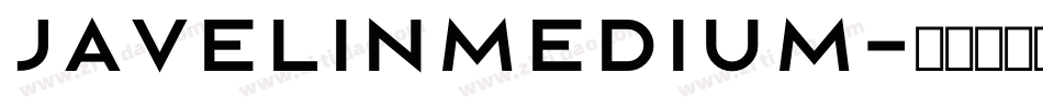JavelinMedium字体转换