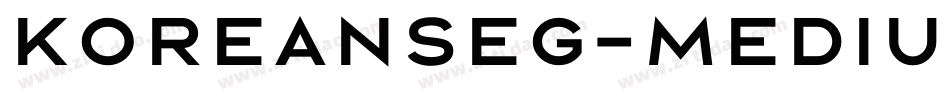 KoreanSEG-Medium字体转换