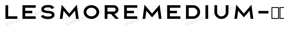 LesmoreMedium字体转换