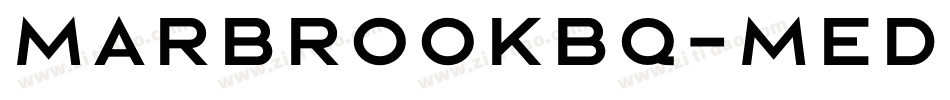 MarbrookBQ-Medium字体转换