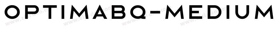 OptimaBQ-Medium字体转换