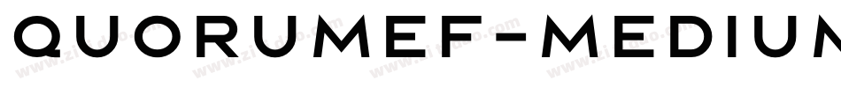QuorumEF-Medium字体转换