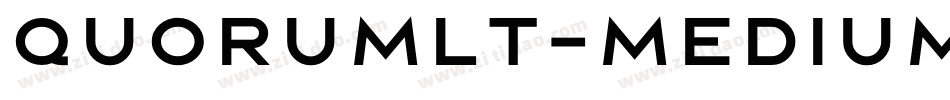QuorumLT-Medium字体转换