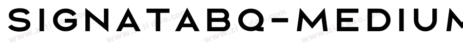 SignataBQ-Medium字体转换