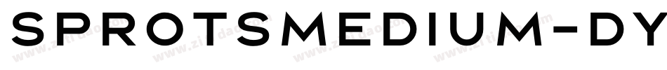 SprotsMedium-DyD1字体转换 SprotsMedium-DyD1字体转换