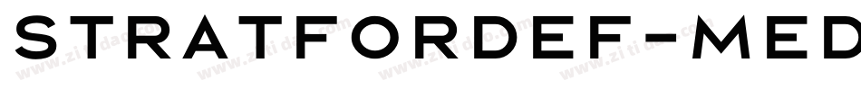 StratfordEF-Medium字体转换