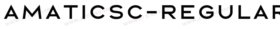 AmaticSC-Regular字体转换