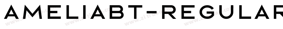 AmeliaBT-Regular字体转换