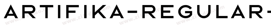 Artifika-Regular字体转换