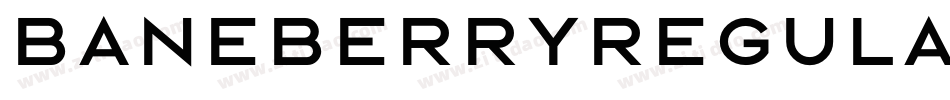 BaneberryRegular-Jxxj字体转换
