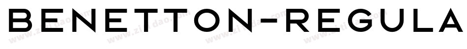 Benetton-Regular字体转换