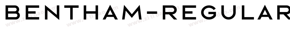 Bentham-Regular字体转换