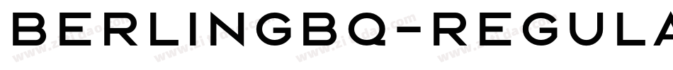 BerlingBQ-Regular字体转换